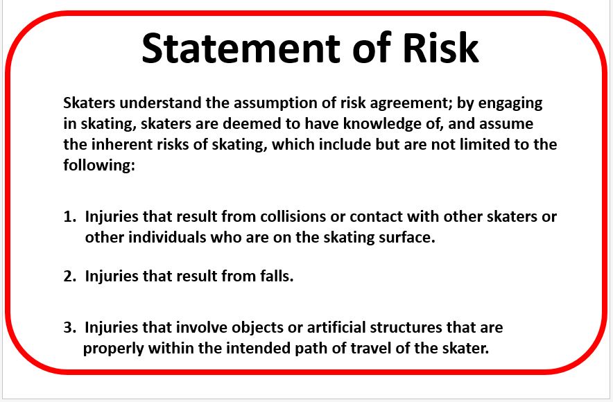 Statement of Risks